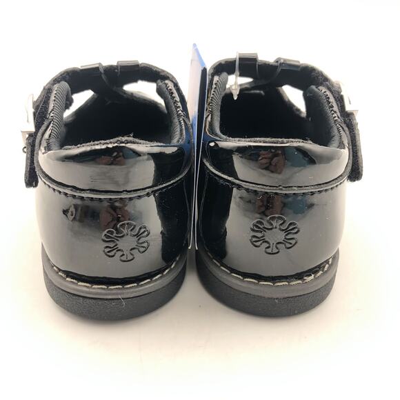 Stride Rite Girls SR Suise Mary Jane Flat Size 6 Toddler Shoes Black NIB - Picture 9 of 11